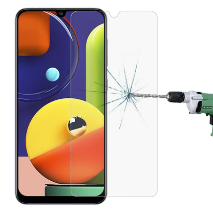 For Galaxy A50s 2.5D Non-Full Screen Tempered Glass Film, For Galaxy A50s (1 PC)