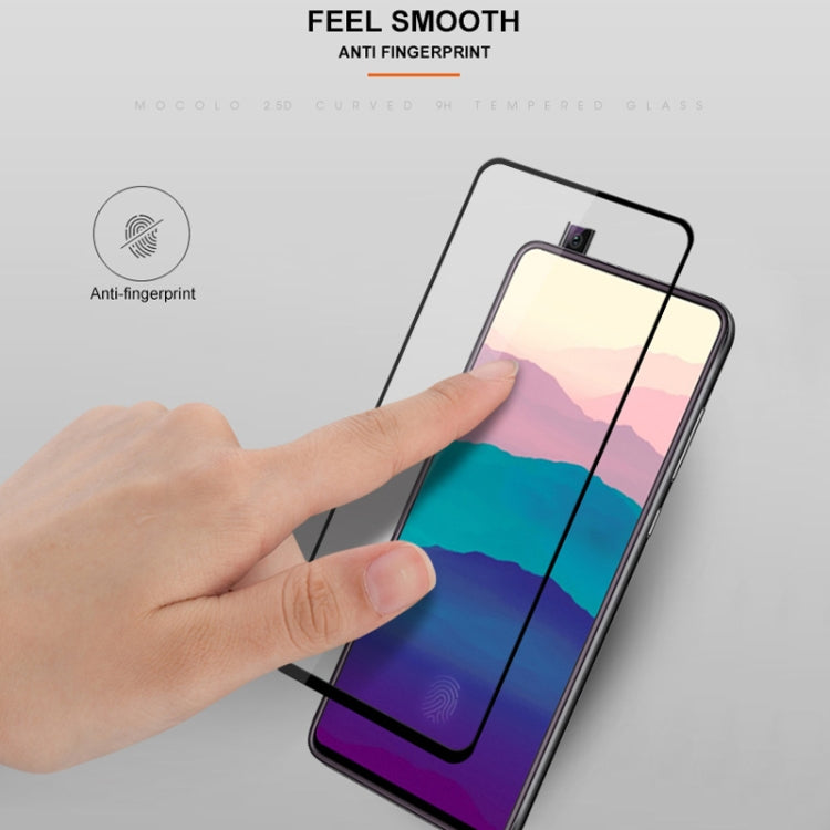 mocolo 0.33mm 9H 2.5D Full Glue Tempered Glass Film for Galaxy A90, For Samsung Galaxy A90