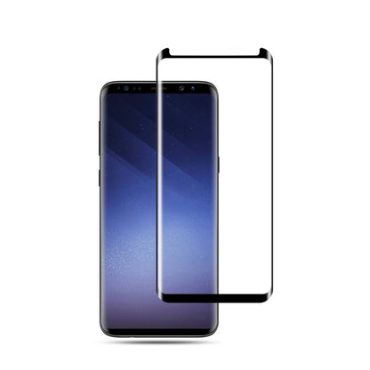 mocolo 0.33mm 9H 3D Full Glue Curved Tempered Glass Film for Galaxy S9+