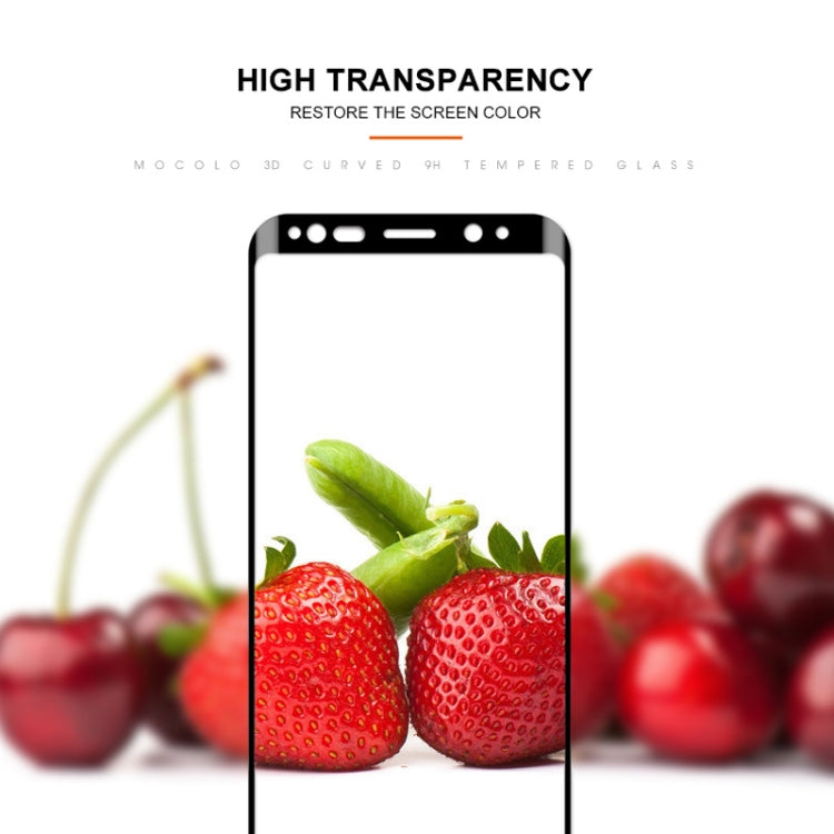 mocolo 0.33mm 9H 3D Curved Full Screen Tempered Glass Film for Galaxy S9+