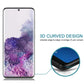 25 PCS For Galaxy S20 9H HD 3D Curved Edge Tempered Glass Film (Transparent)