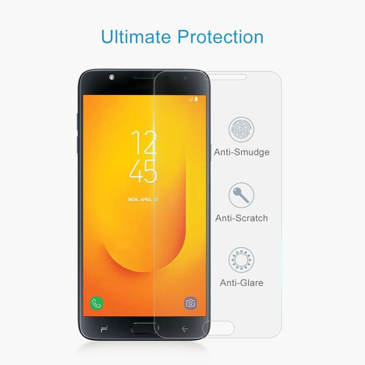 10 PCS 0.26mm 9H 2.5D Tempered Glass Film for Galaxy J7 Duo, For Galaxy J7 Duo (10 PCS)