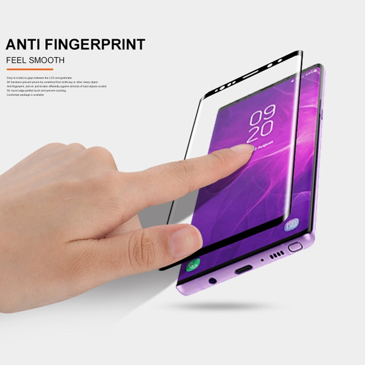 mocolo Full Glue 0.33mm 9H 3D Round Edge Tempered Glass Film for Galaxy Note9