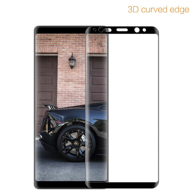 mocolo Full Glue 0.33mm 9H 3D Round Edge Tempered Glass Film for Galaxy Note8