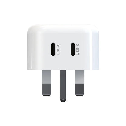 Dual USB-C Wall Charger, 25W PD Power Adapter,Fast Charging Plug Adapter for iPhone 16 Pro Max, 16e, 15, 15 Pro, 15 Pro Max, 15 Plus, Samsung Galaxy S24, S23, S22, S21, S20, A15, Android devices