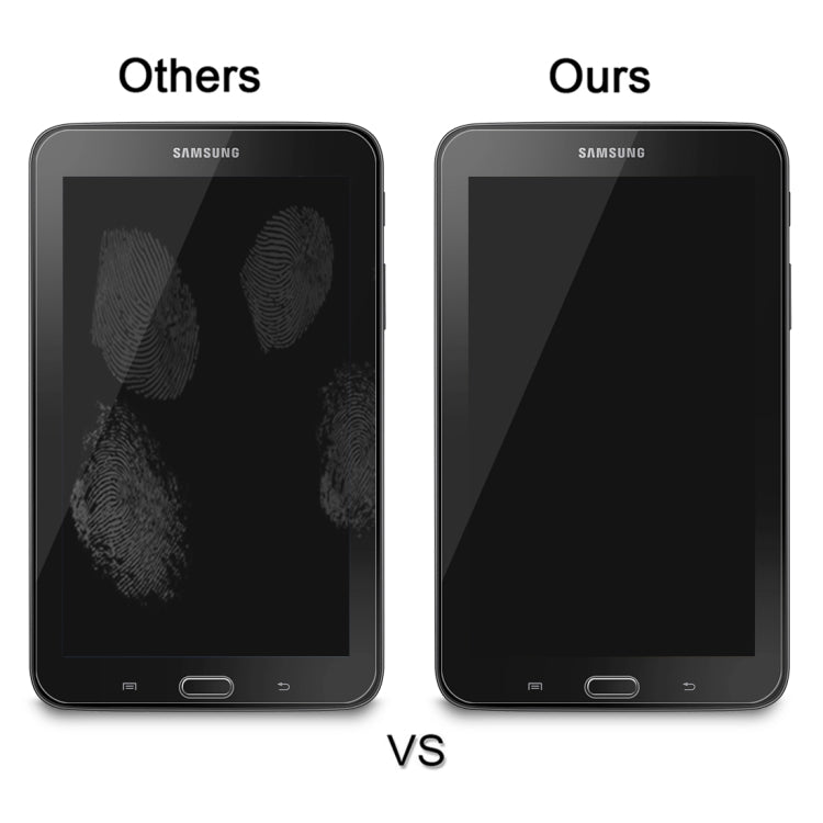 0.4mm 9H+ Surface Hardness 2.5D Explosion-proof Tempered Glass Film for Galaxy Tab 3 Lite T110 / T111 / T113, For T110