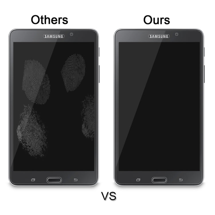 0.4mm 9H+ Surface Hardness 2.5D Explosion-proof Tempered Glass Film for Galaxy Tab 4 7.0 / T230 / T231 / T235, For T230