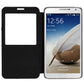 Jeans Style Flip Leather Case with Credit Card Slots & Call Display ID for Galaxy Note III / N9000