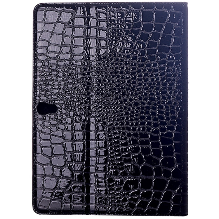 Crocodile Texture Flip Leather Case with Holder for Galaxy Tab S 10.5 / T800 (Light Grey)