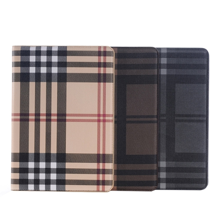 Plaid Pattern Leather Case with Holder & Card slots & Wallet for Galaxy Tab A 9.7 4G LTE / T555, S-SCS-3938A, S-SCS-3938B, S-SCS-3938C