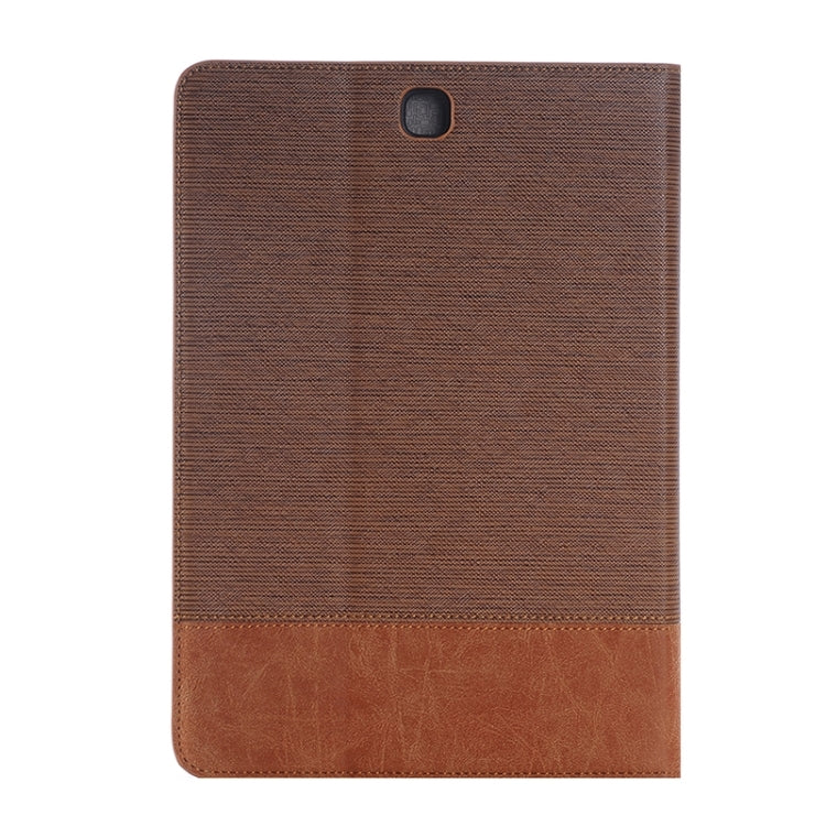 Cross Texture Leather Case with Holder & Card slots & Wallet for Galaxy Tab A 9.7 4G LTE / T555