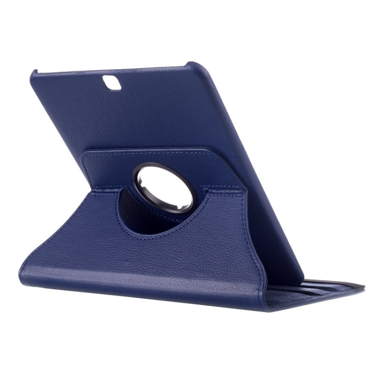Litchi Texture 360 Degree Rotation Leather Case with multi-functional Holder for Galaxy Tab S2 9.7