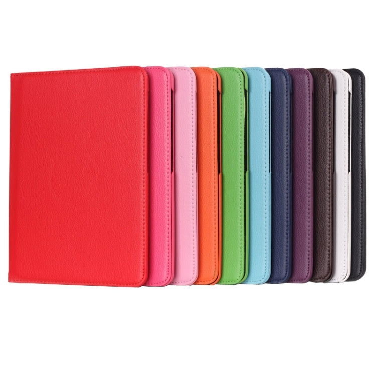 Litchi Texture 360 Degree Rotation Leather Case with multi-functional Holder for Galaxy Tab S2 9.7