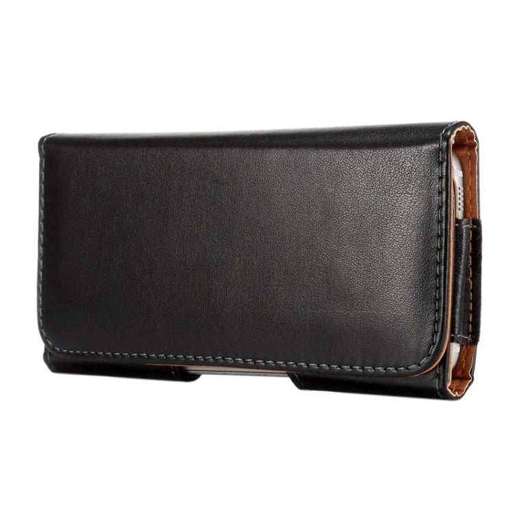 For iPhone X , Galaxy S7 / S6 / S5 / i9082 5.2 inch Sheepskin Texture Universal Rotatable Horizontal Style Leather Case with Belt Hole