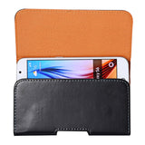 For iPhone X  & Galaxy S7 / G930 & S6 Edge / G925 & S6 / G920 & S5 / G900 & Grand DUOS I9082 Smooth Surface Vertical Flip Leather Case Waist Bag with Back Splint
