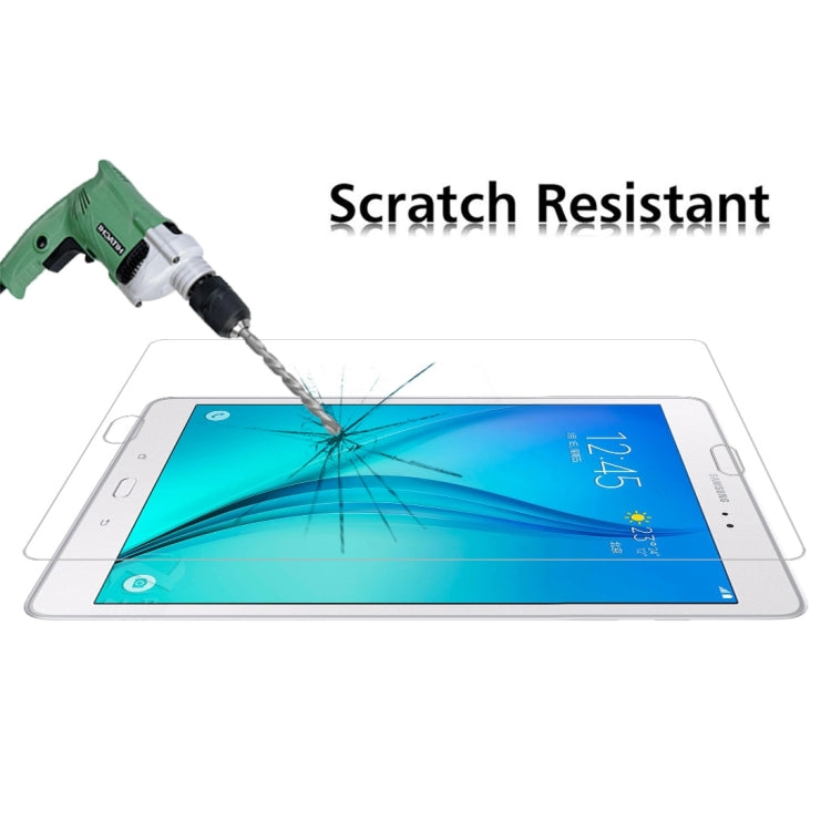 For Galaxy Tab A 9.7 / T550 / T555 0.4mm 9H+ Surface Hardness 2.5D Explosion-proof Tempered Glass Film, For Galaxy Tab A 9.7 / T550（1 PC）