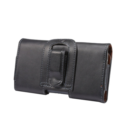 Crazy Horse Texture Universal Horizontal Style Genuine Leather Case / Waist Bag with Back Splint for Galaxy Mega i9208 / i9200 / Mega 2 / i9205