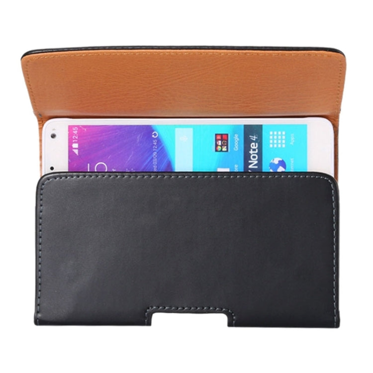 Universal Crazy Horse Texture Vertical Flip Leather Case / Waist Bag with Back Splint for iPhone 6 Plus & 6S Plus, Galaxy Note 8 / Galaxy Note 5 / N920 & S6 Edge Plus / G928 & A8 / A800 & Note IV / N910