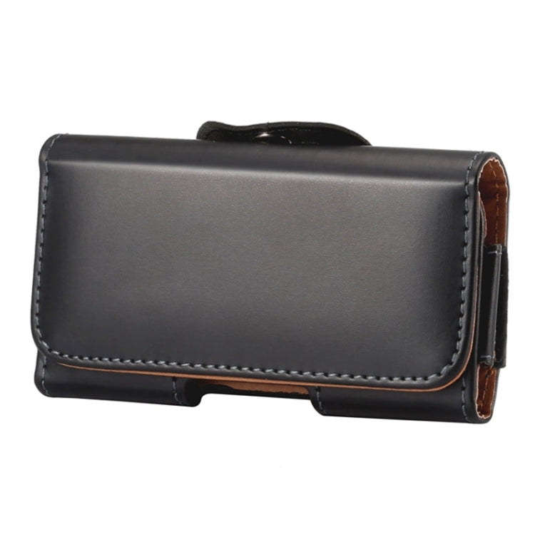 For iPhone X  & Galaxy S6 / G920 Crazy Horse Texture Vertical Flip Leather Case / Waist Bag with Back Splint