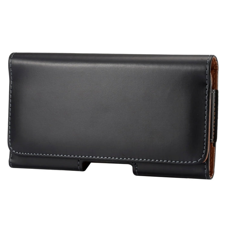 6.3 Inch Crazy Horse Texture Vertical Flip Leather Case / Waist Bag with Back Splint for Galaxy Mega 6.3 /  Mega 2 / G750F