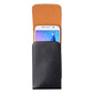 For iPhone X  & Galaxy S7 & S6 / G920 Crazy Horse Texture Vertical Flip Leather Case / Waist Bag with Back Splint