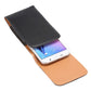 For iPhone X  & Galaxy S7 & S6 / G920 Crazy Horse Texture Vertical Flip Leather Case / Waist Bag with Back Splint