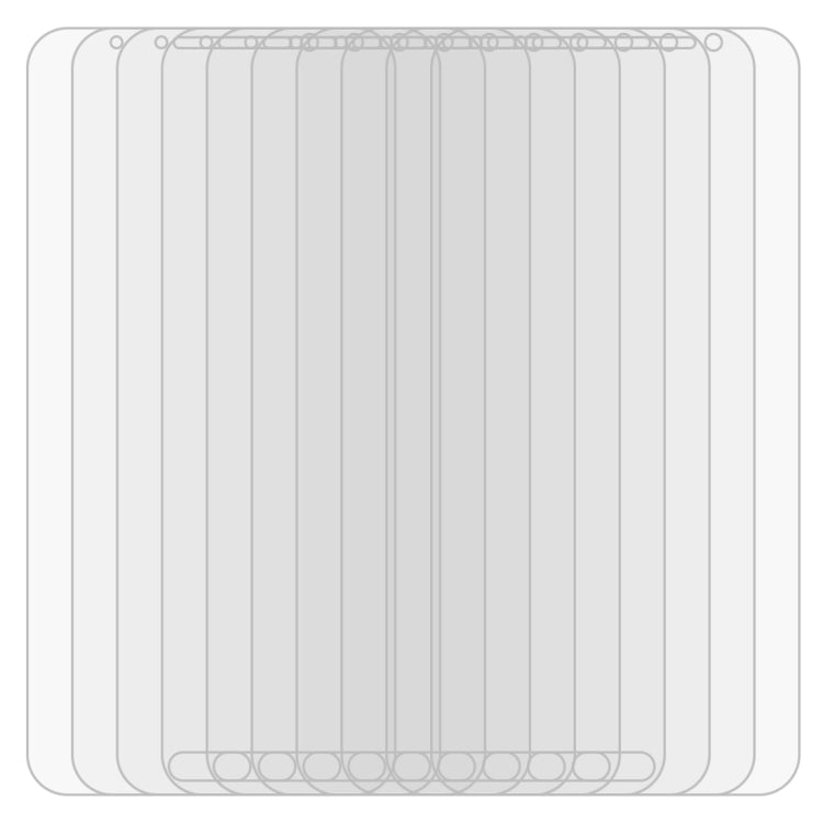 50 PCS HAWEEL 0.26mm 9H+ Surface Hardness 2.5D Explosion-proof Tempered Glass Film for Galaxy J7 / J700, For Galaxy J7 / J700