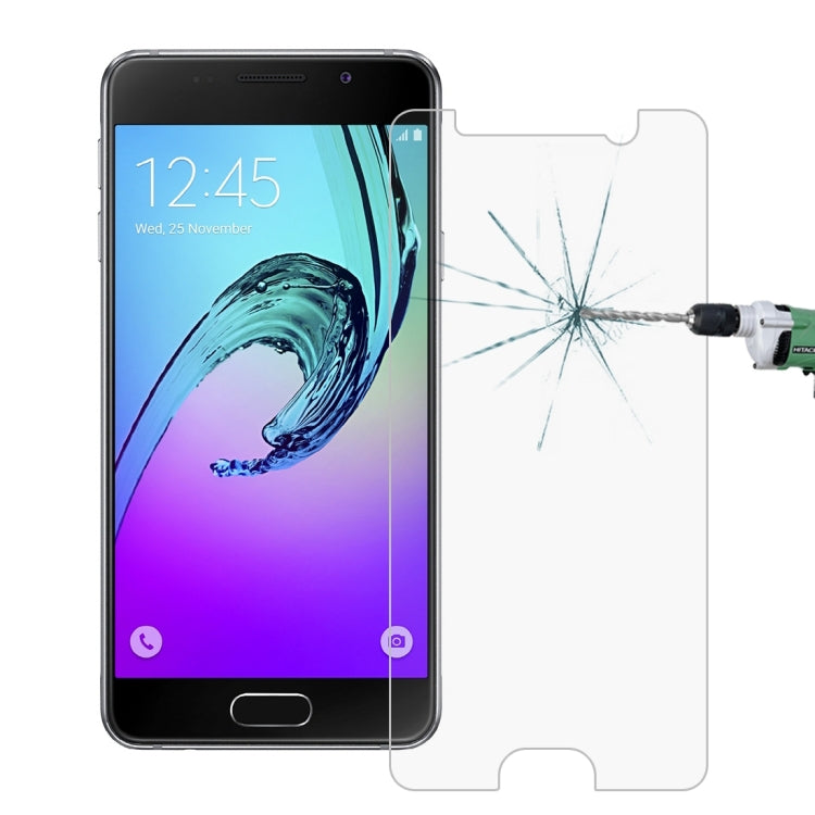 10 PCS for Galaxy A3(2016) / A310 0.26mm 9H Surface Hardness 2.5D Explosion-proof Tempered Glass Screen Film, 10pcs