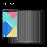 10 PCS for Galaxy A7(2016) / A710 0.26mm 9H Surface Hardness 2.5D Explosion-proof Tempered Glass Screen Film, 10pcs