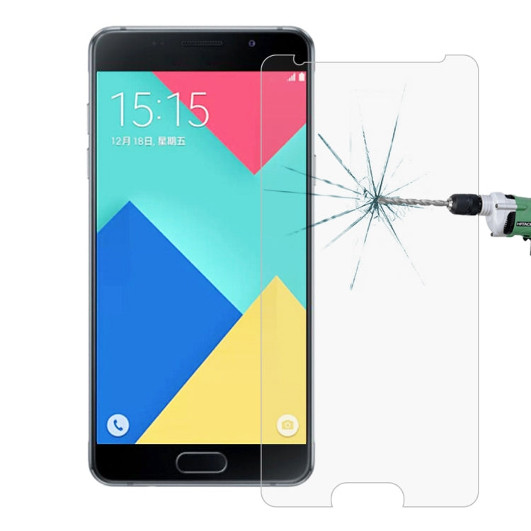 For Galaxy A7(2016) / A710 0.26mm 9H Surface Hardness 2.5D Explosion-proof Tempered Glass Screen Film, 1pcs