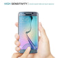 0.3mm 9H Surface Hardness 3D Curved Surface Full Screen Cover Explosion-proof Tempered Glass Film for Galaxy S6 edge