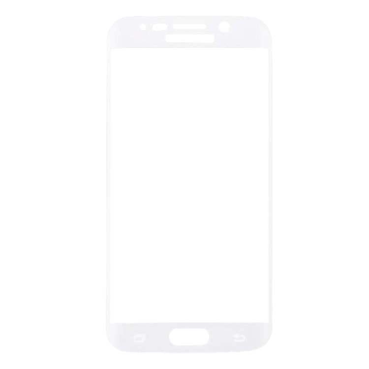 0.3mm 9H Surface Hardness 3D Curved Surface Full Screen Cover Explosion-proof Tempered Glass Film for Galaxy S6 edge