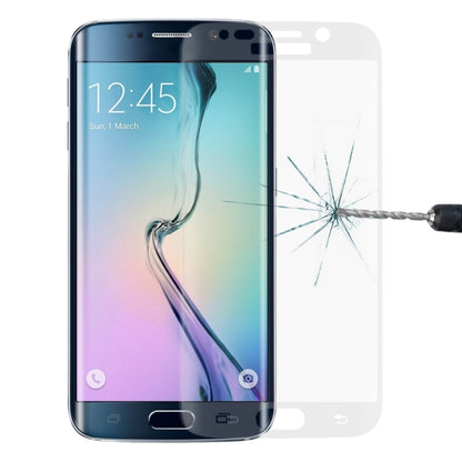 0.3mm 9H Surface Hardness 3D Curved Surface Full Screen Cover Explosion-proof Tempered Glass Film for Galaxy S6 Edge+ / G928