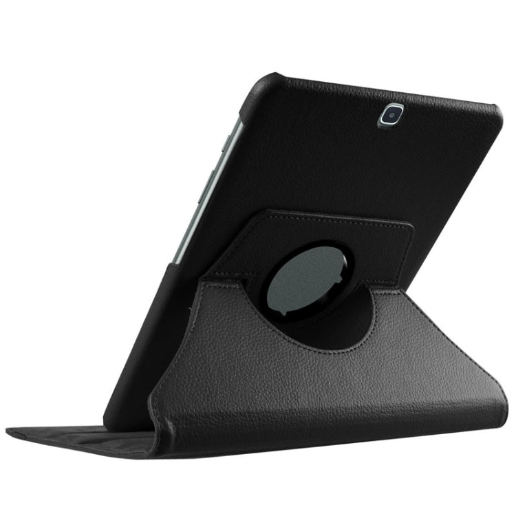 Litchi Texture Horizontal Flip Solid Color Leather Case with 360 Degrees Rotation Holder for Galaxy Tab S2 9.7 / T815