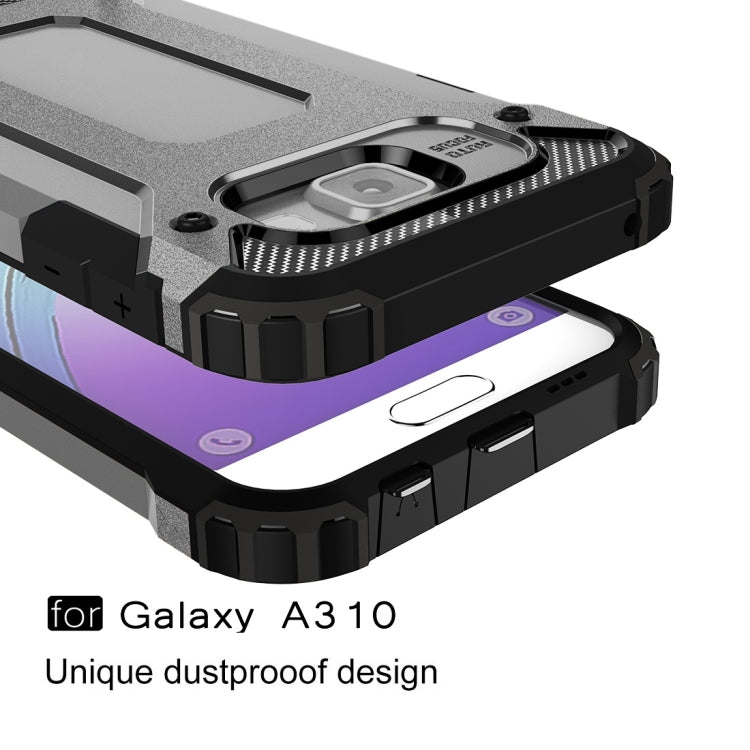 For Galaxy A3 (2016) / A310 Tough Armor TPU + PC Combination Case, For Galaxy A3 (2016) / A310