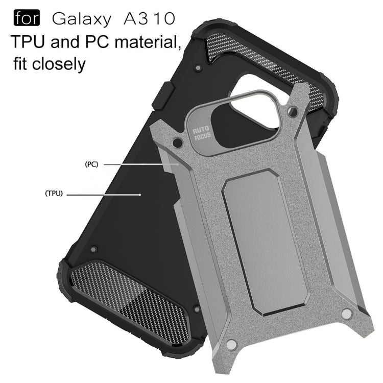 For Galaxy A3 (2016) / A310 Tough Armor TPU + PC Combination Case, For Galaxy A3 (2016) / A310