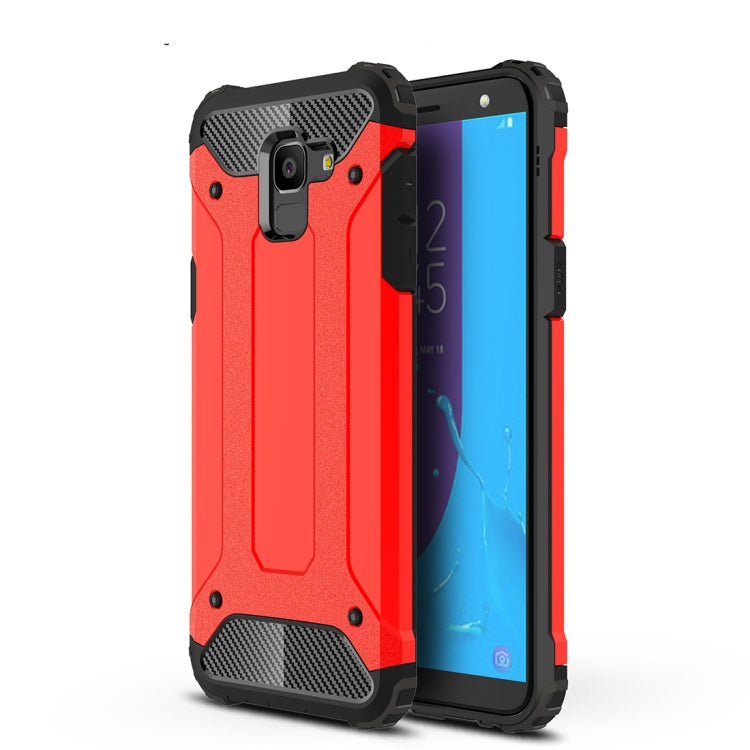 Full-body Rugged TPU + PC Combination Case for Galaxy J6 2018 (EU Version), Galaxy J6 2018 (EU Version), Galaxy J6 2018 (EU), For Galaxy J6 2018 (EU)