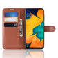 Litchi Texture Horizontal Flip Leather Case for Galaxy A30, with Wallet & Holder & Card Slots, For Galaxy A30