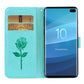 Rose Embossed Horizontal Flip PU Leather Case for Galaxy S10 Plus, with Holder & Card Slots & Wallet