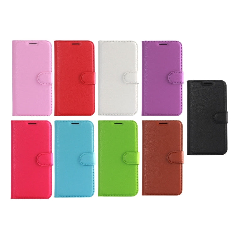 For Galaxy S6 Edge / G925 Litchi Texture Horizontal Flip Leather Case with Holder & Card Slots & Wallet, For Galaxy S6 edge