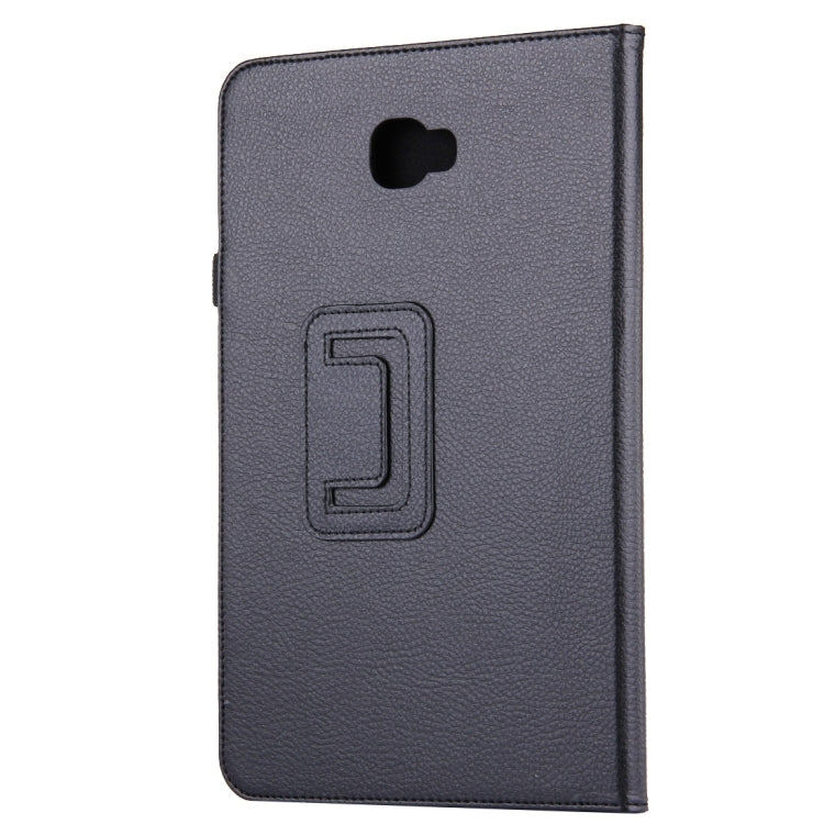 For Galaxy Tab A 10.1 / T580 Litchi Texture Magnetic Horizontal Flip Leather Case with Holder & Sleep / Wake-up Function, For Galaxy Tab A 10.1 (2016) / T580, Galaxy Tab A 10.1 (2016)