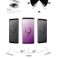 For Galaxy S9+ 0.3mm 9H Surface Hardness 3D Privacy Anti-glare Tempered Glass Protective Film