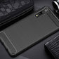 For Galaxy A7 (2018) / A750 Brushed Carbon Fiber Texture TPU Shockproof Anti-slip Soft Protective Back Cover Case, For Galaxy A7 (2018), Galaxy A7 (2018)