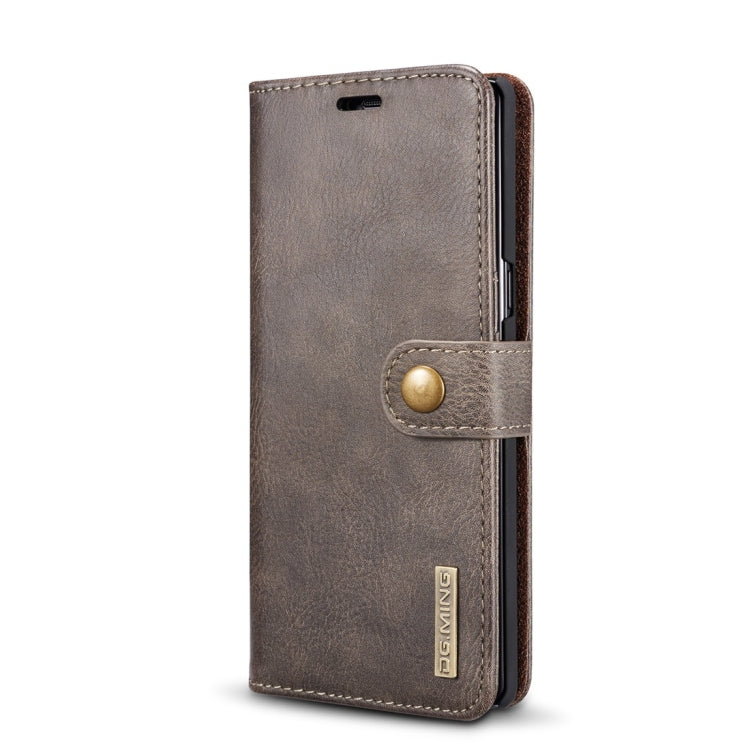 DG.MING for Galaxy Note 8 Crazy Horse Texture Horizontal Flip Detachable Magnetic Protective Case with Holder & Card Slots & Wallet, Galaxy Note 8