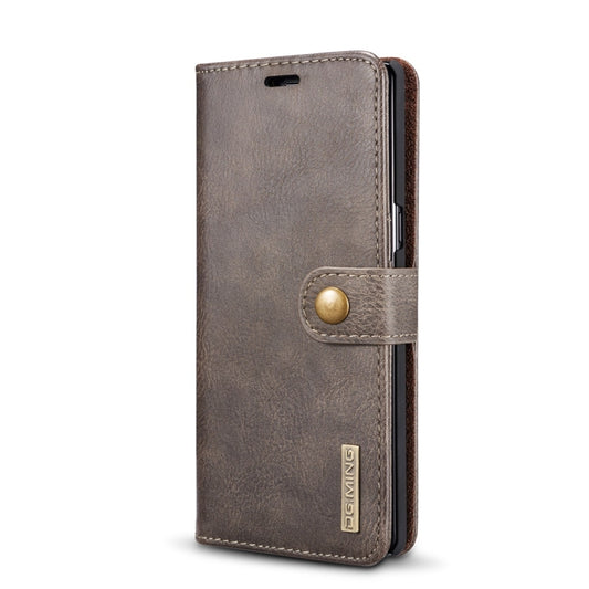 DG.MING for Galaxy Note 8 Crazy Horse Texture Horizontal Flip Detachable Magnetic Protective Case with Holder & Card Slots & Wallet, Galaxy Note 8