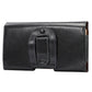 6.3 inch Litchi Texture Vertical Flip Thwartwise Genuine Leather Case / Waist Bag with Rotatable Back Splint for Galaxy Mega 6.3 / i9200 / i9208 / 9152 / 9158 / p709, etc