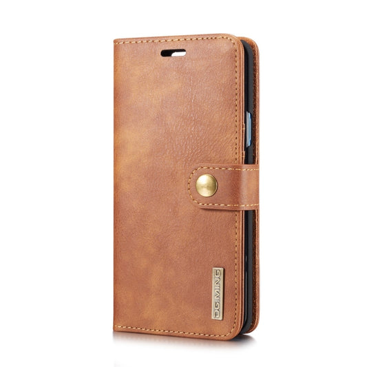 DG.MING for Galaxy S9+ Crazy Horse Texture Horizontal Flip Detachable Magnetic Protective Case with Holder & Card Slots & Wallet, Galaxy S9+