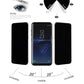 For Galaxy S8+ / G9550 0.3mm 9H Surface Hardness 3D Curved Privacy Anti-glare Full Screen Tempered Glass Screen Protector