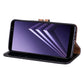 For Galaxy A8 (2018) Business Style Oil Wax Texture Horizontal Flip Leather Case with Holder & Card Slots & Wallet