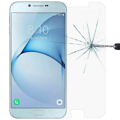 0.26mm 9H 2.5D Tempered Glass Film for Galaxy A8 (2016), For Galaxy A8 (2016)(1 PC)